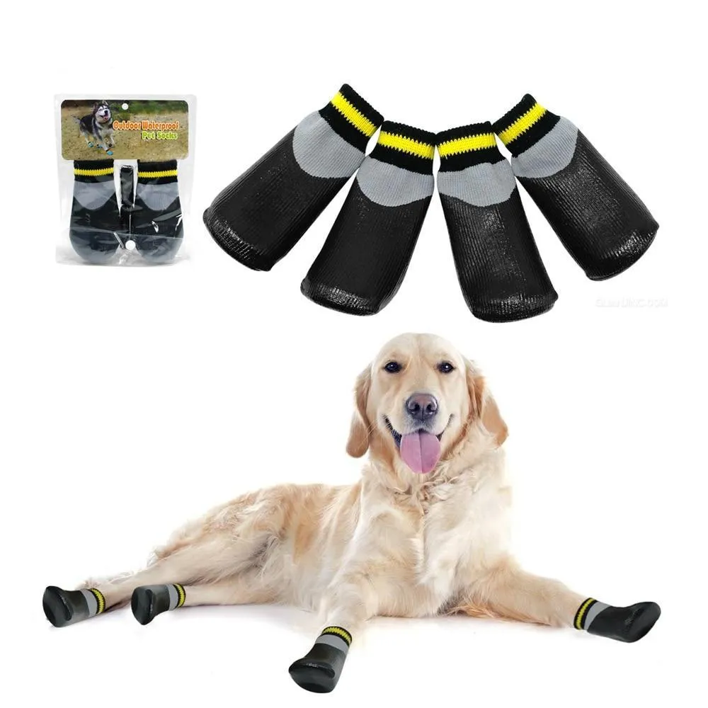 Cotton Waterproof Dog Socks for Outdoor