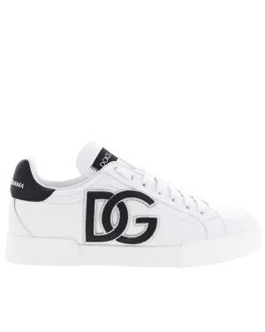 Dames Portofino Sneaker DG Logo Wit