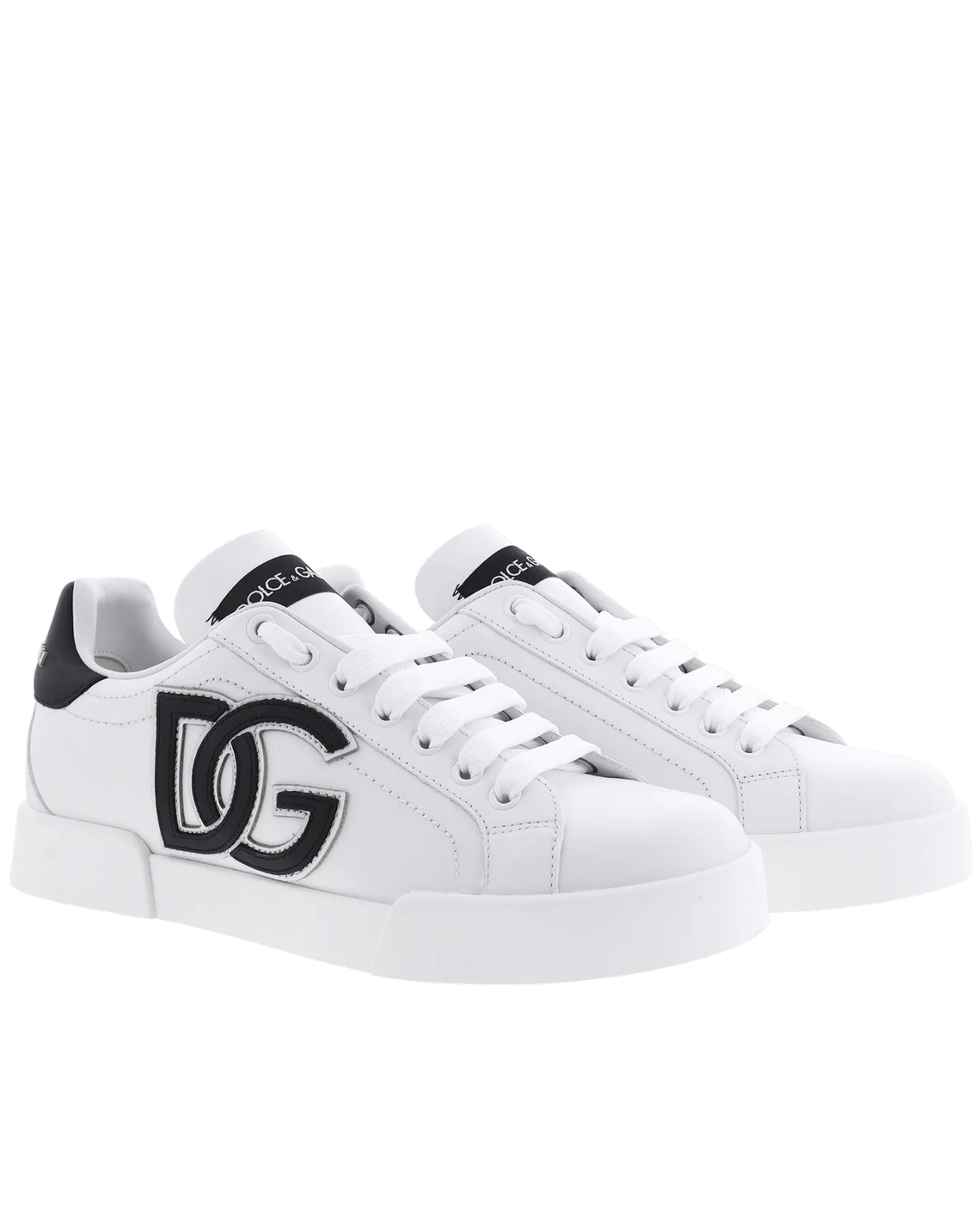 Dames Portofino Sneaker DG Logo Wit