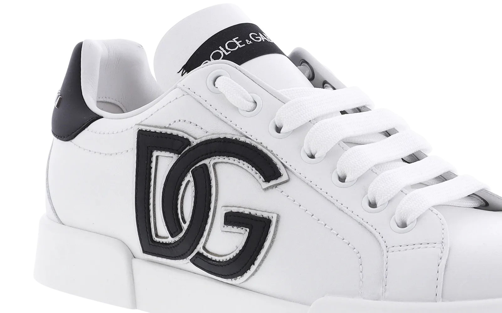 Dames Portofino Sneaker DG Logo Wit