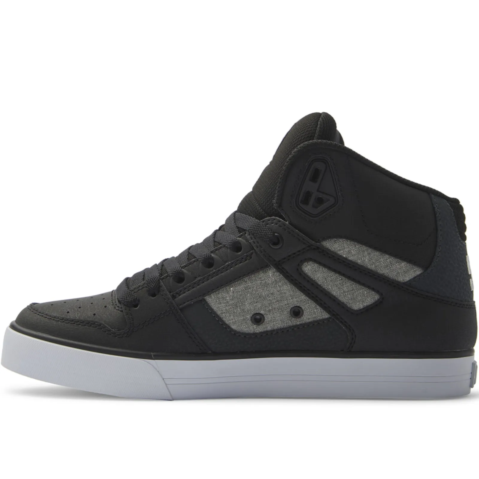 DC Shoes Mens Pure High Leather High Top Trainers