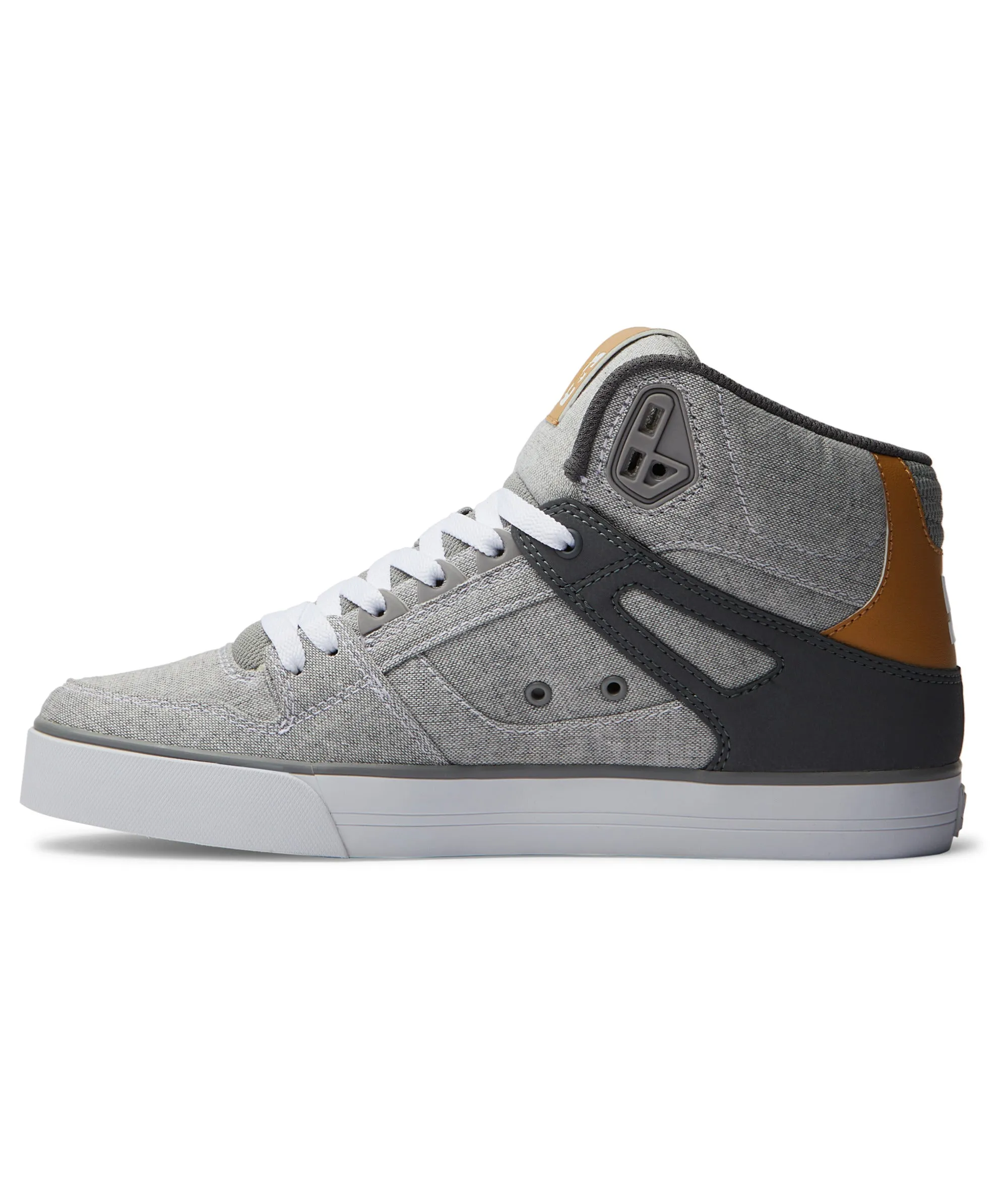 DC Shoes Mens Pure High Leather High Top Trainers