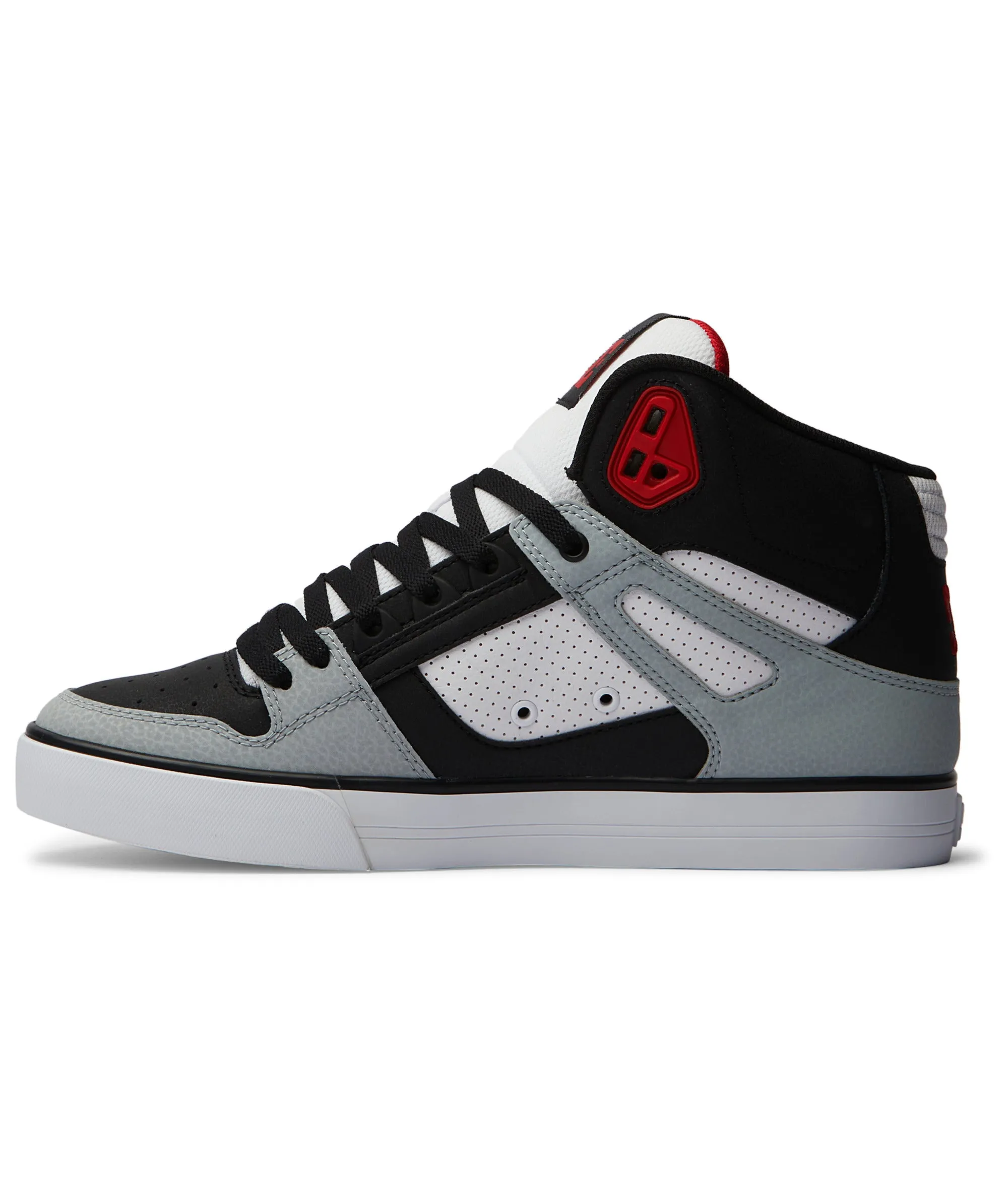 DC Shoes Mens Pure High Leather High Top Trainers