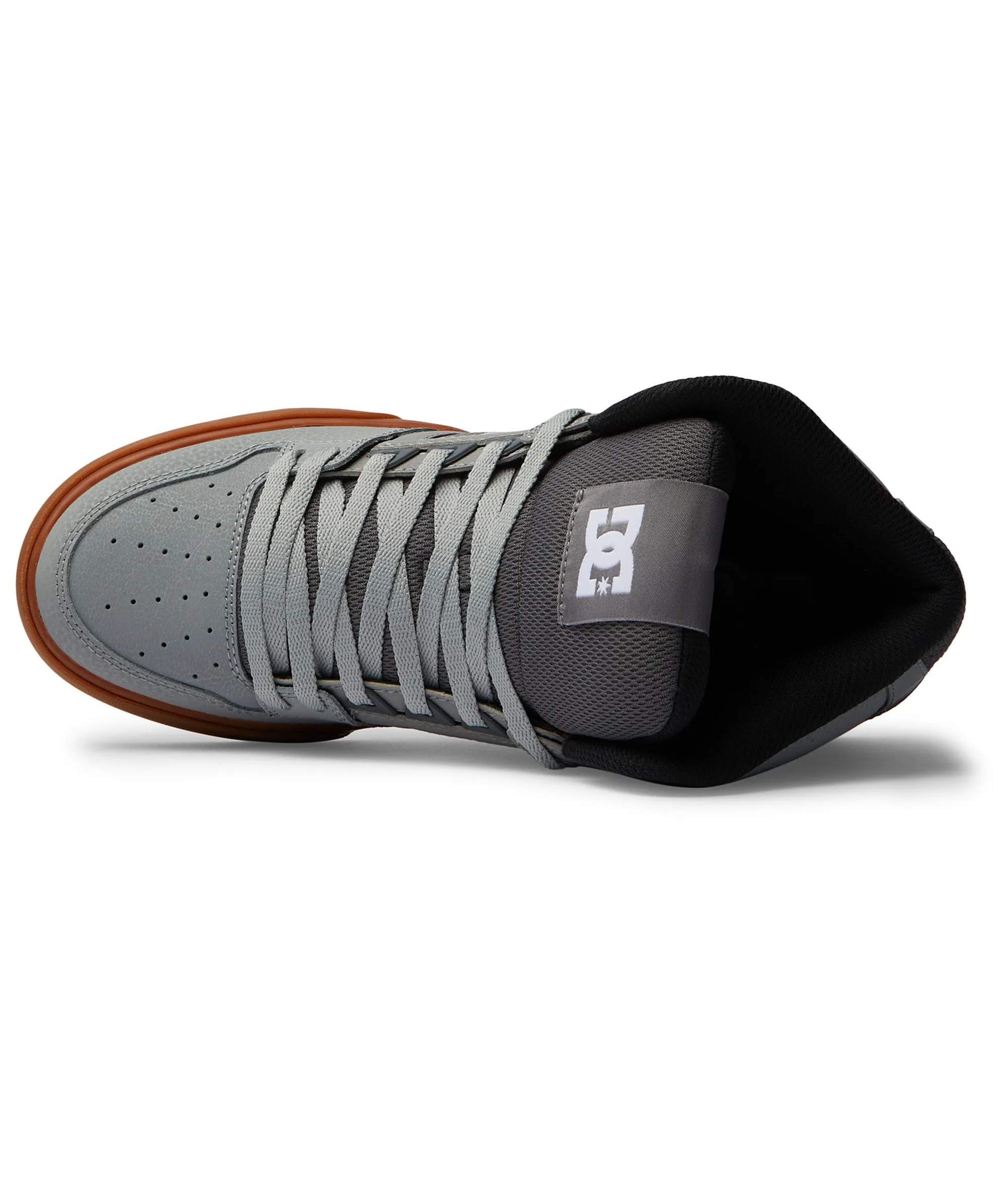 DC Shoes Mens Pure High Leather High Top Trainers