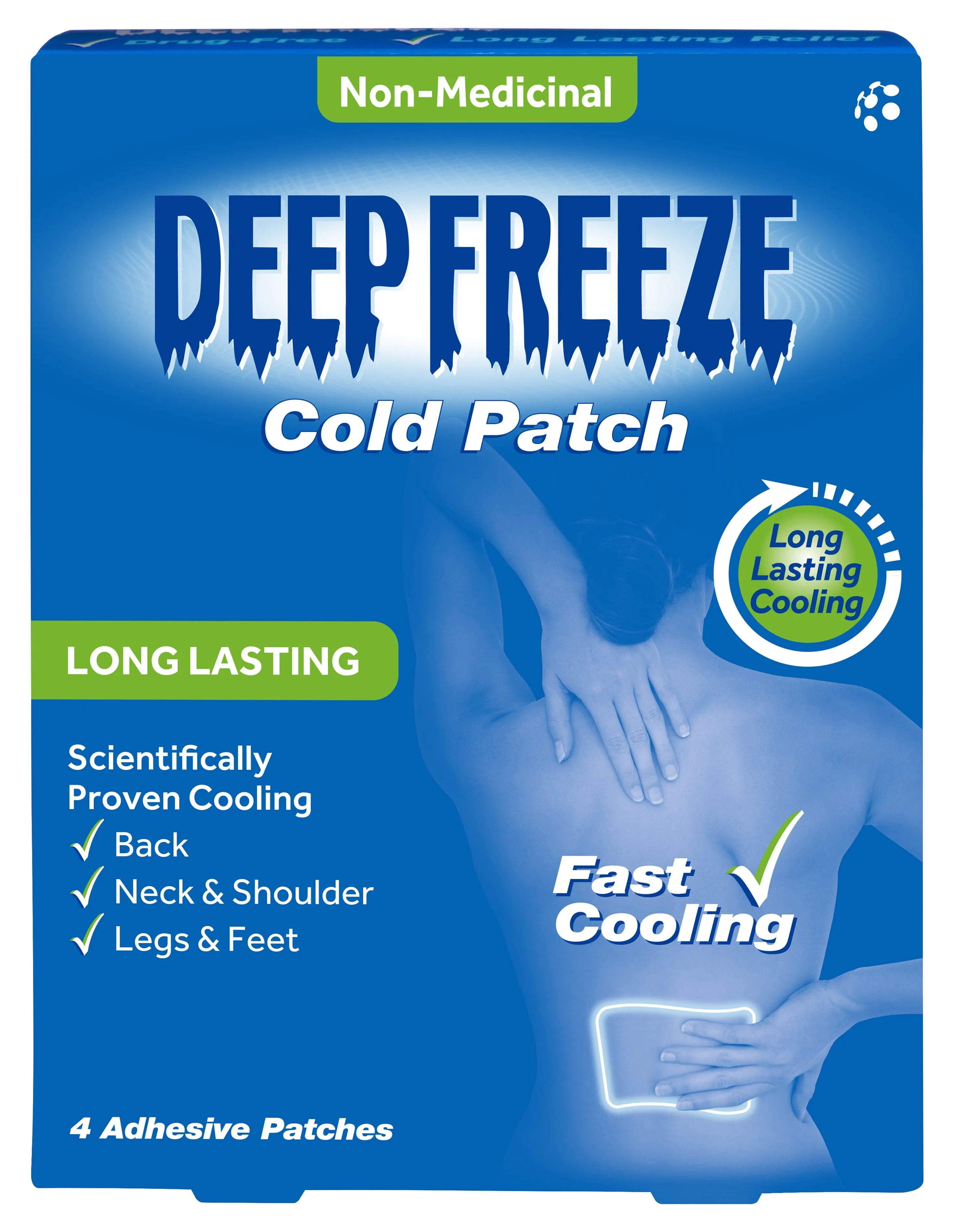 Deep Freeze Pain Relief Cold Patch (4)