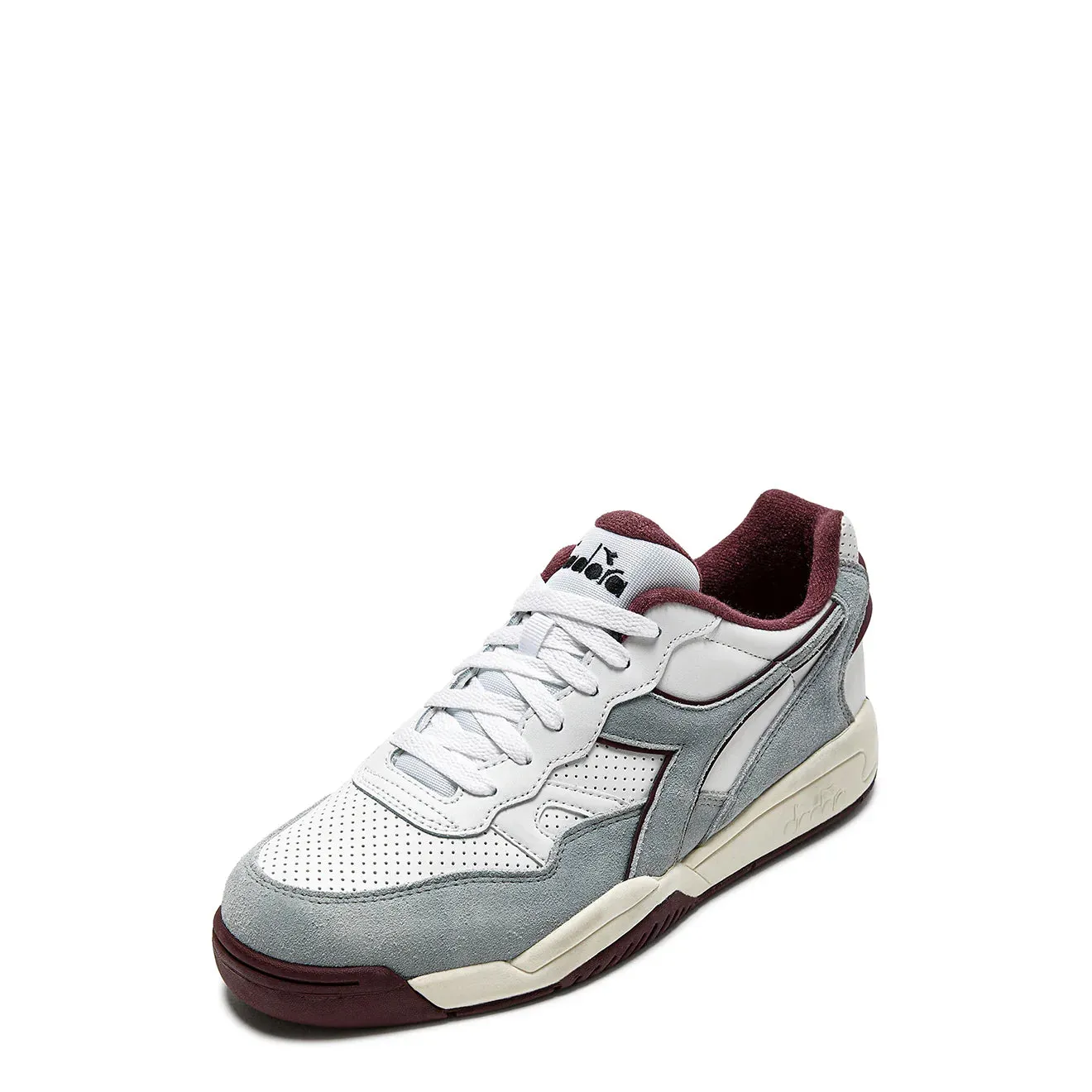 Diadora Winner SL Trainer Moon Rock / Malaga Red