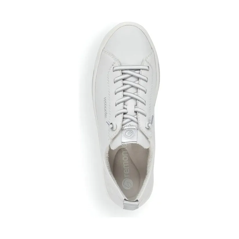 Diana 2 White/Silver Lace Ups