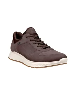 Ecco Mens Gore-Tex Exostride Trainer Mocha