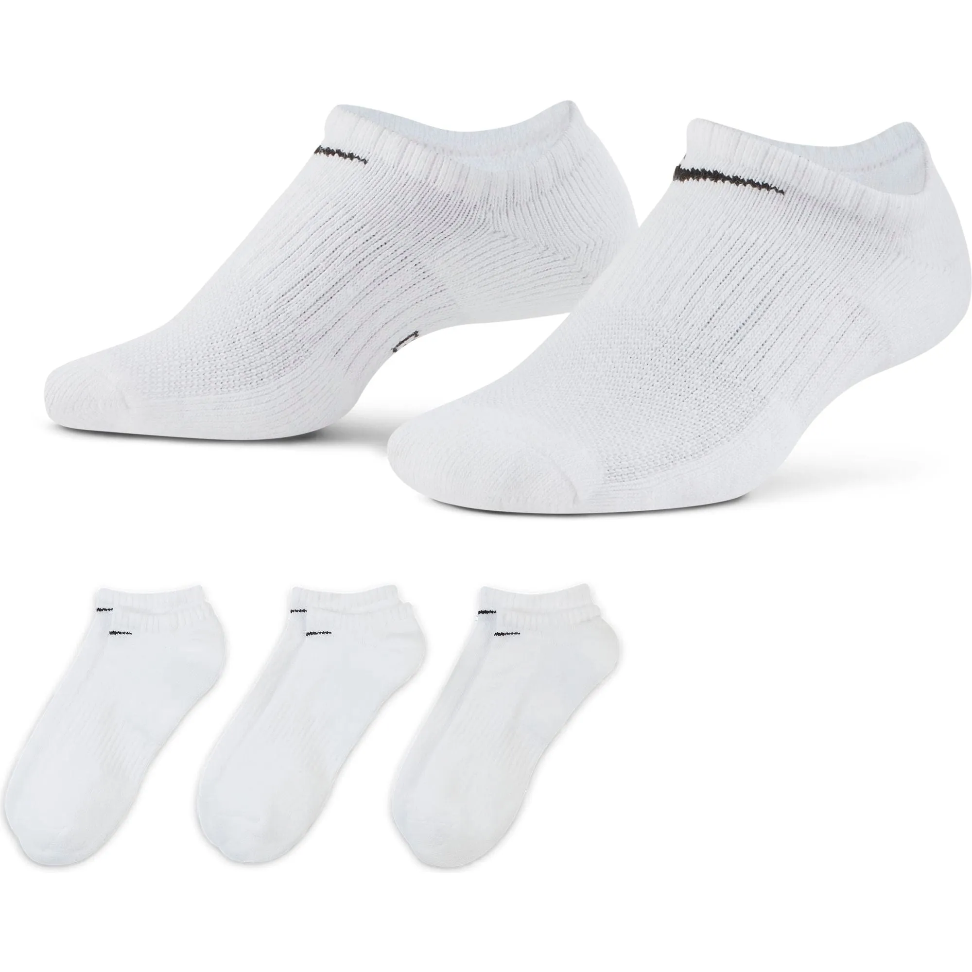 Everyday Cushioned Training No-Show Socks (3 Pairs)