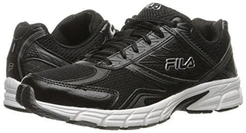 Fila Royalty 2 Running Shoe Blackblackmetc Silver 10 M US