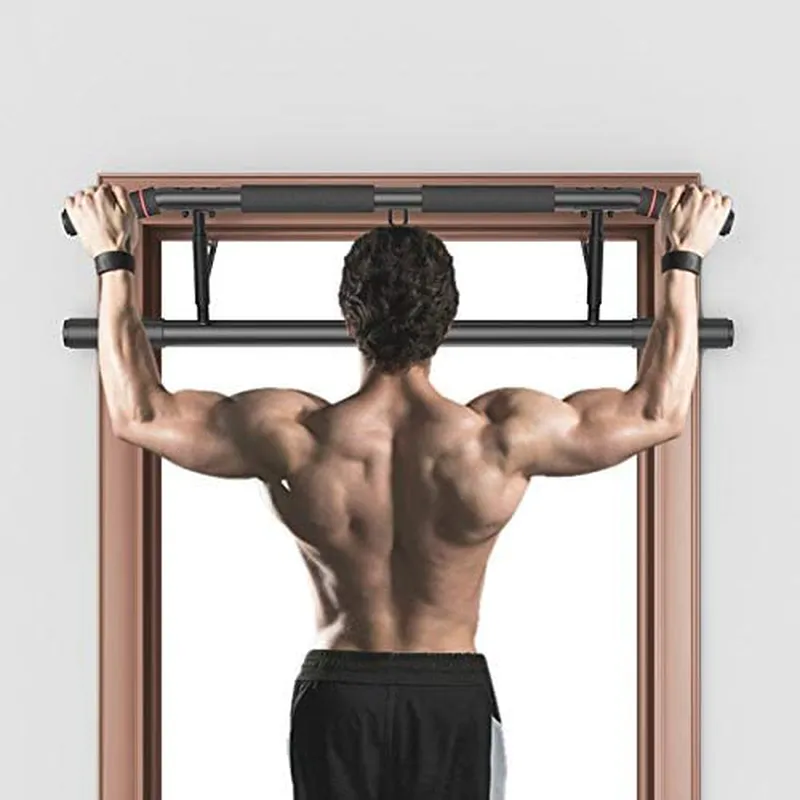 Fitheaven Pull Up Bar for Doorway no Screw Doorway Pull up bar overdoor Pullupbar Wide Grip Pull-up bar Home Gym