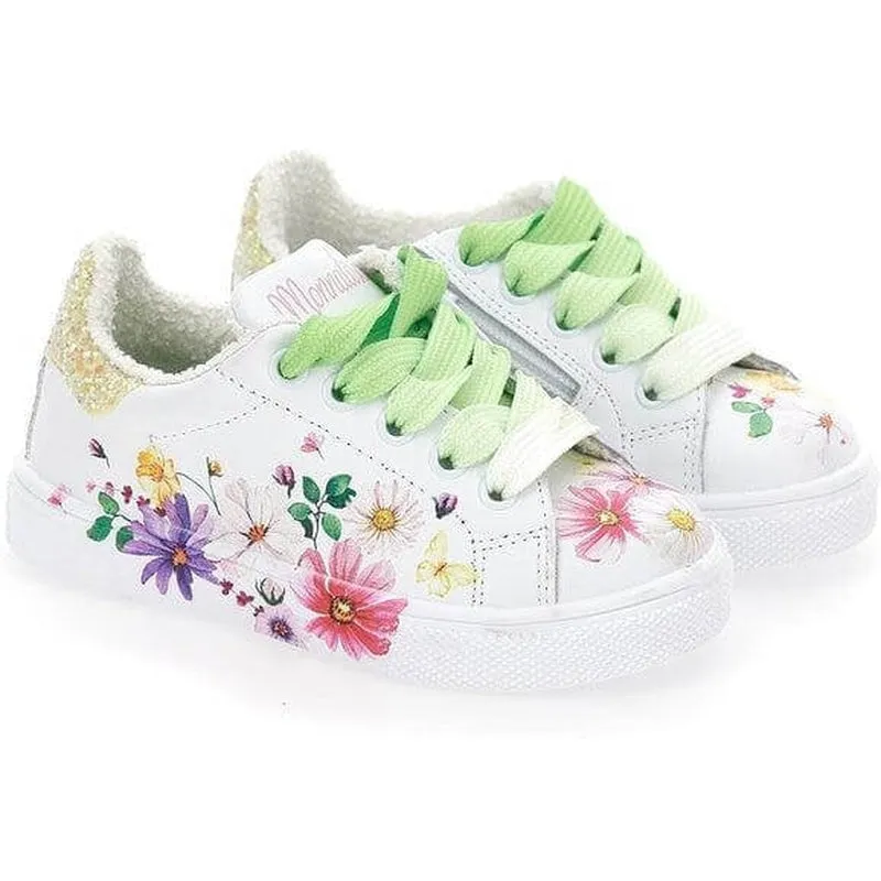 Girls Floral Trainer