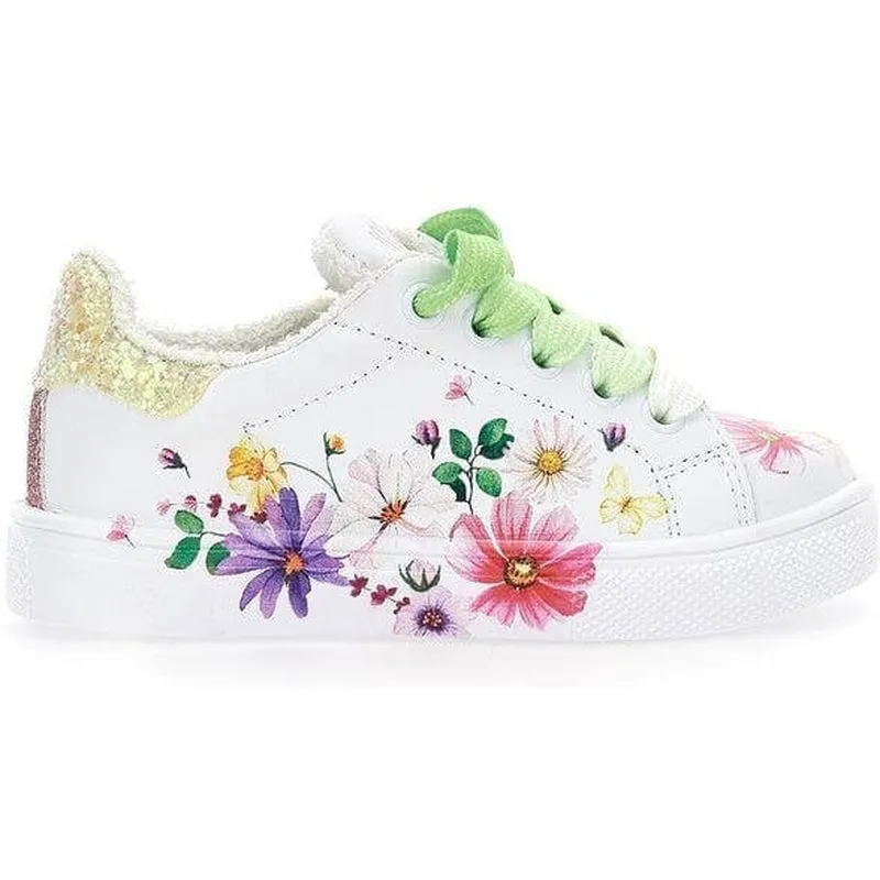 Girls Floral Trainer