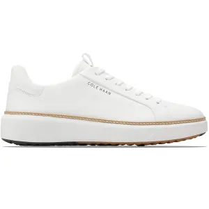 GRANDPRO Topspin Golf Shoes White/Natural - AW24