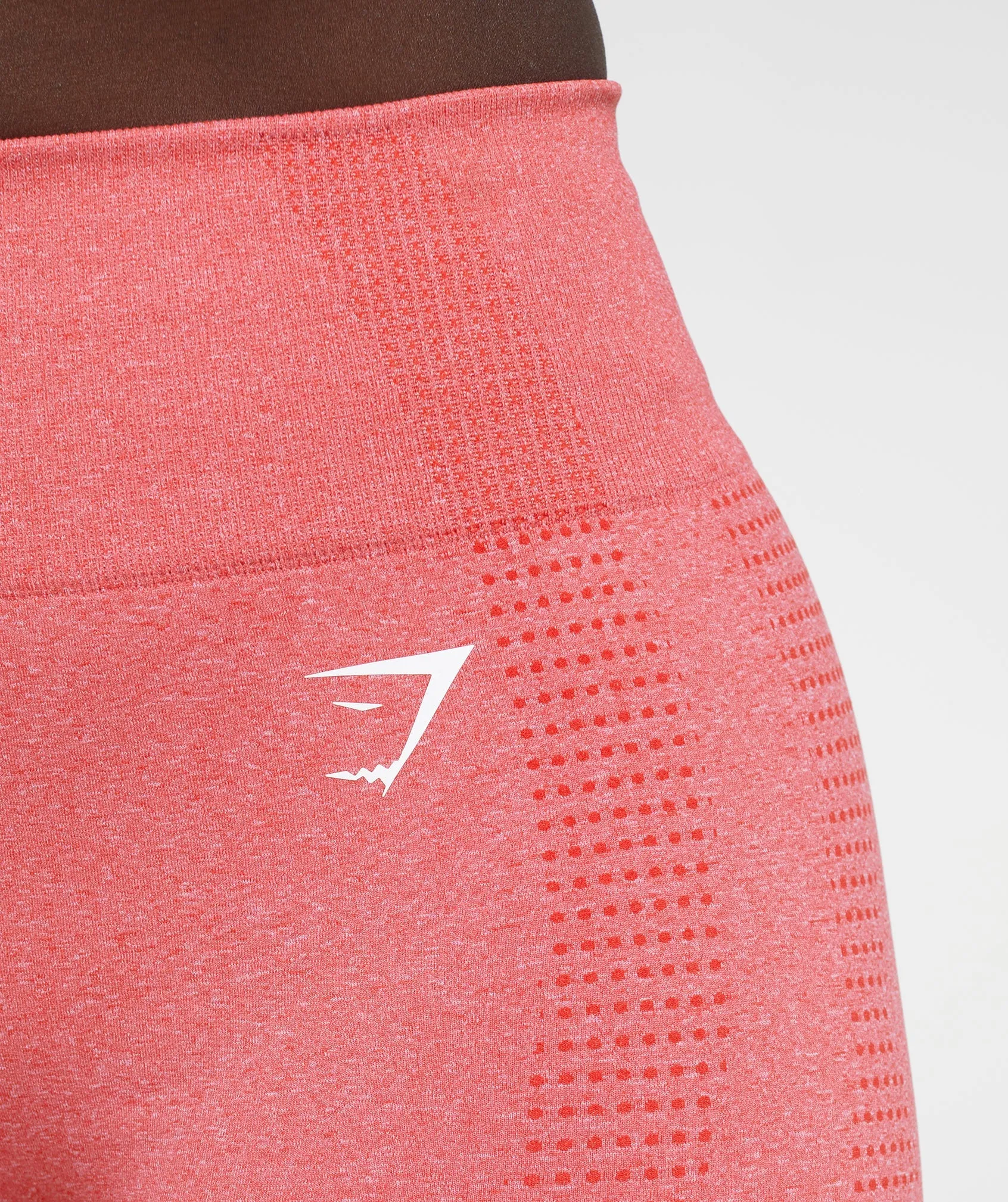 Gymshark Vital Seamless 2.0 Shorts - Chilli Red Marl