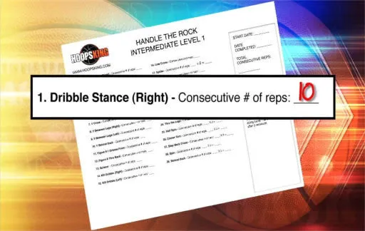 Handle the Rock Intermediate Dribbling