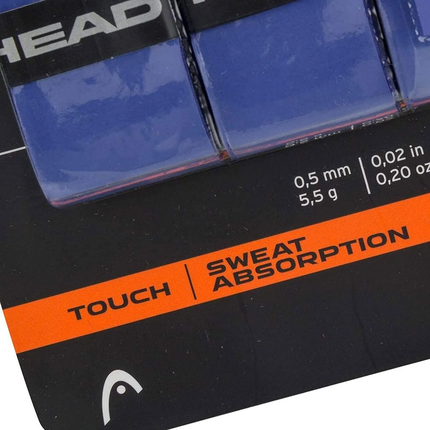 HEAD Super Comp Tennis Grip (Blue) - Pack of 3