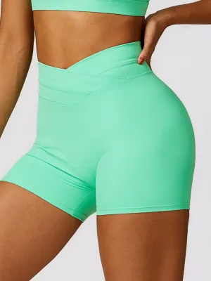 High Waist Active Shorts women's yoga shorts and gym shorts