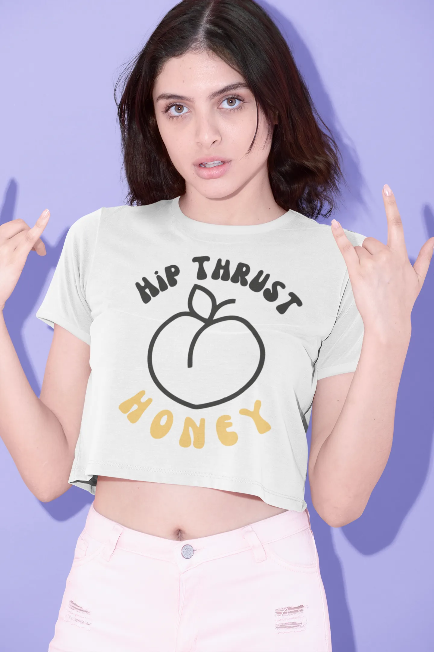 Hip Thrust Honey Crop Top