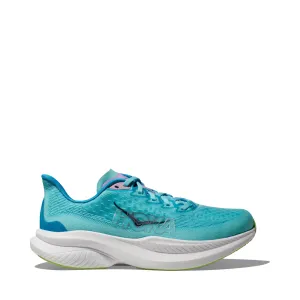 Hoka Women's Mach 6 Sneaker in Cloudless/Waterpark