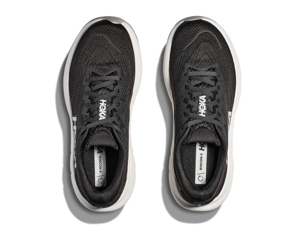 'HOKA' Women's Rincon 4 - Black / White