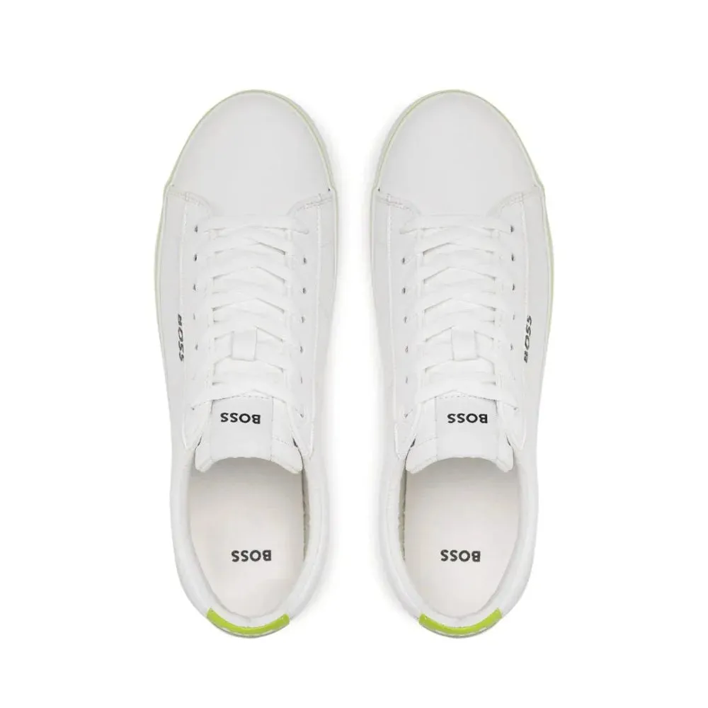 HUGO BOSS Jodie Trainers Men 50486653-WHTGRN