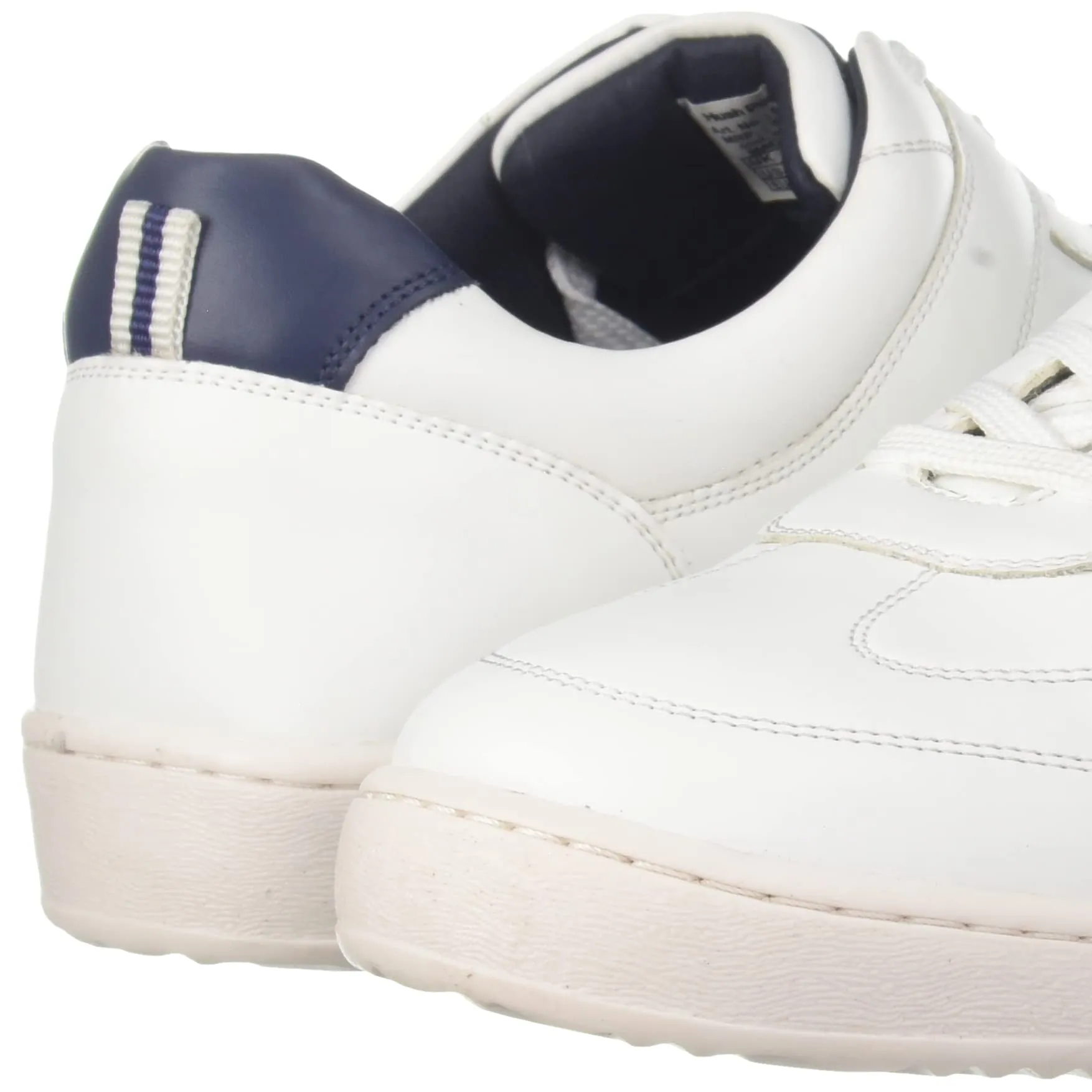 Hush Puppies Mens Smith White E White Sneaker - 10 UK (8511099)