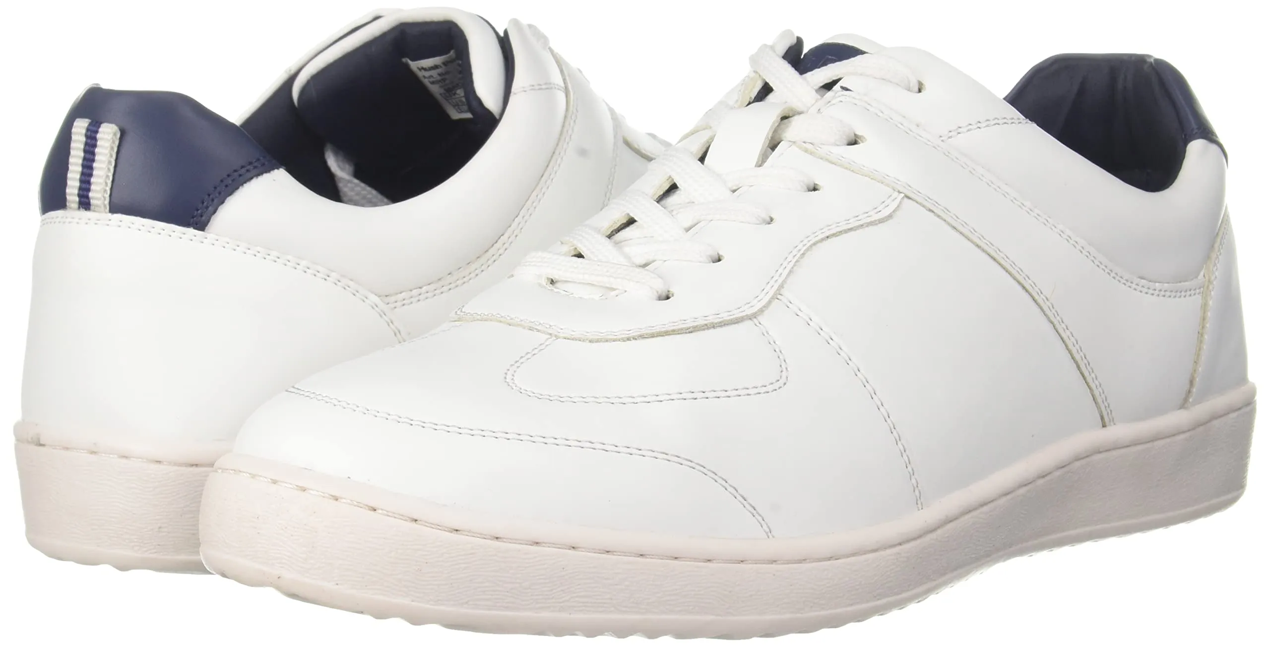 Hush Puppies Mens Smith White E White Sneaker - 10 UK (8511099)