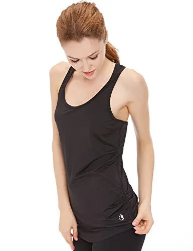 icyzone Workout Yoga Fitness Sports Racerback Tank Tops for Women