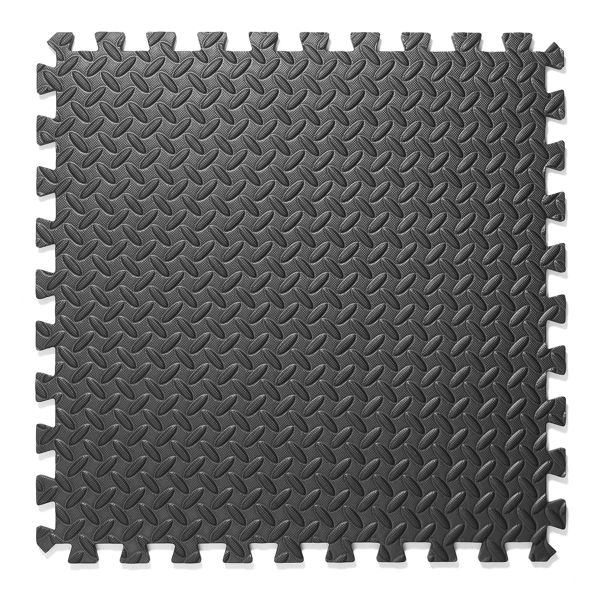 Interlocking Puzzle Exercise EVA Foam Mats, 1/2" Thick, 12-120 SQFT