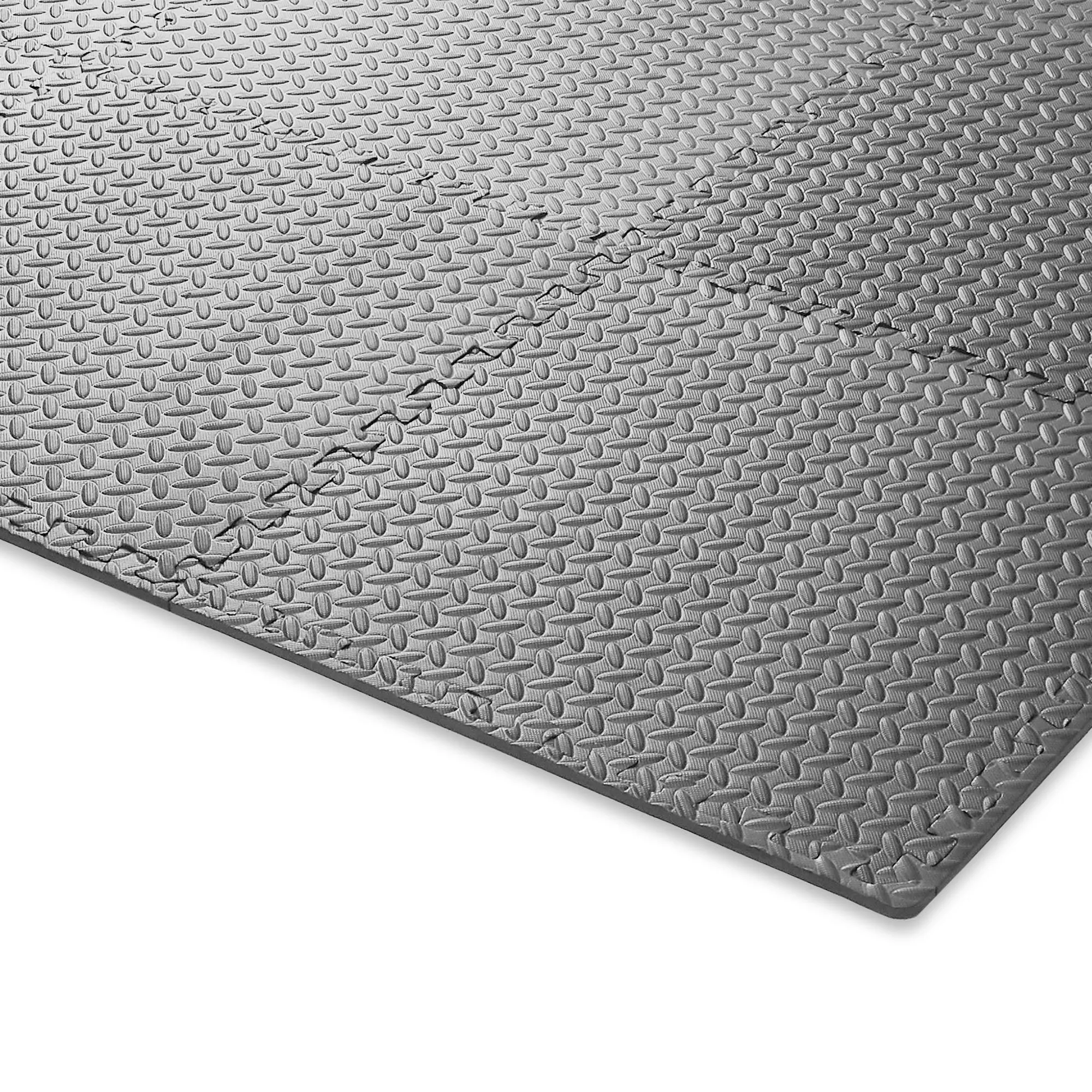 Interlocking Puzzle Exercise EVA Foam Mats, 1/2" Thick, 12-120 SQFT