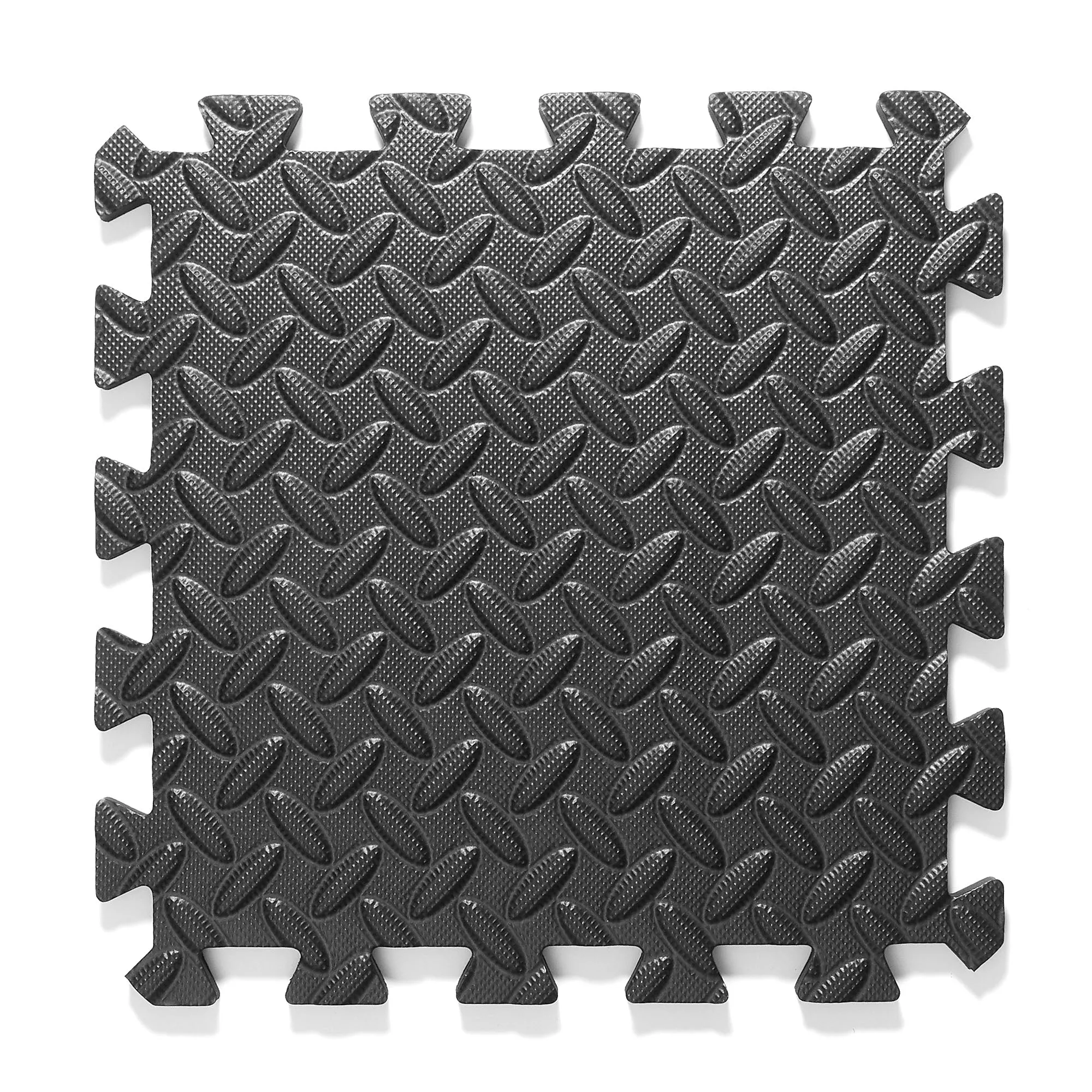 Interlocking Puzzle Exercise EVA Foam Mats, 1/2" Thick, 12-120 SQFT