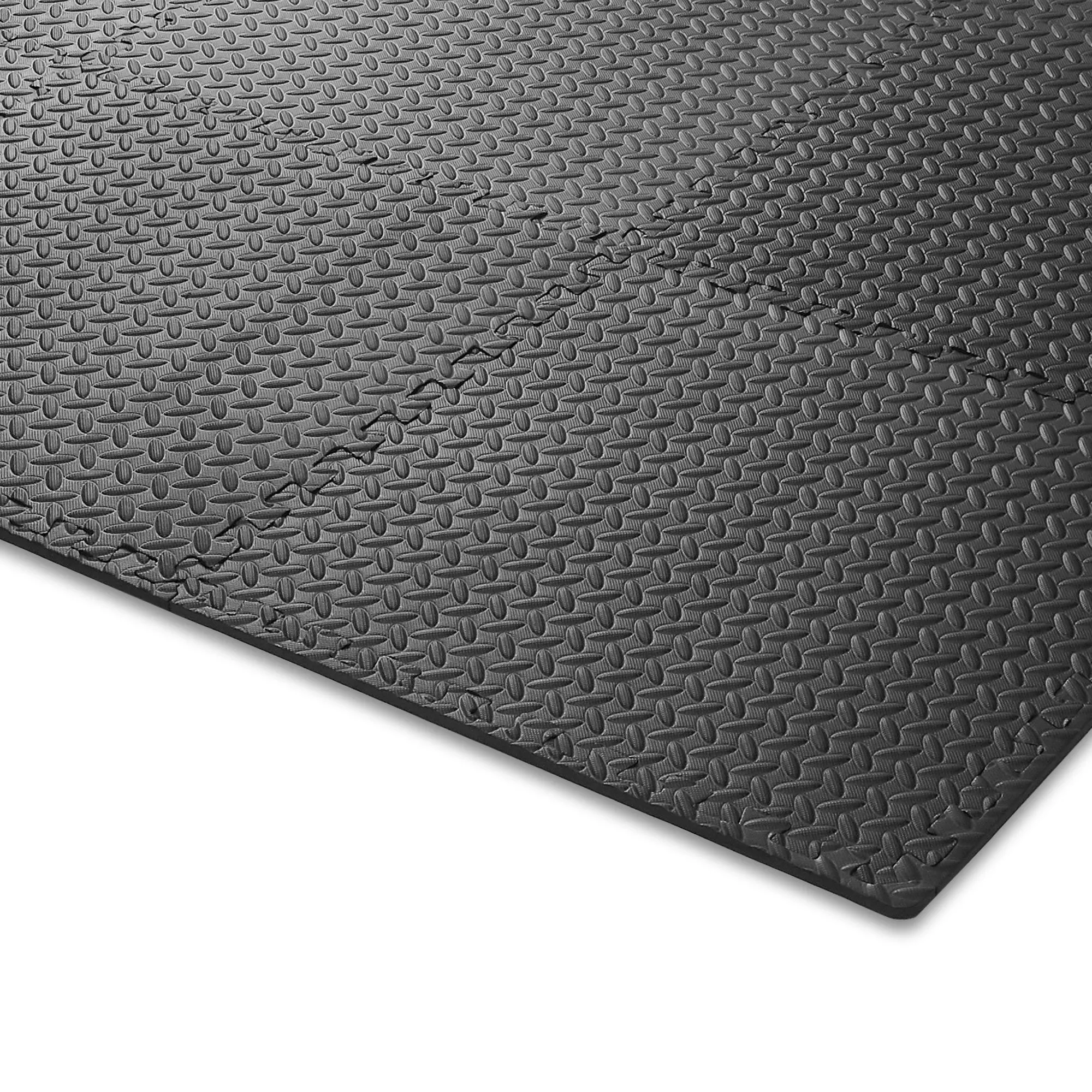 Interlocking Puzzle Exercise EVA Foam Mats, 1/2" Thick, 12-120 SQFT