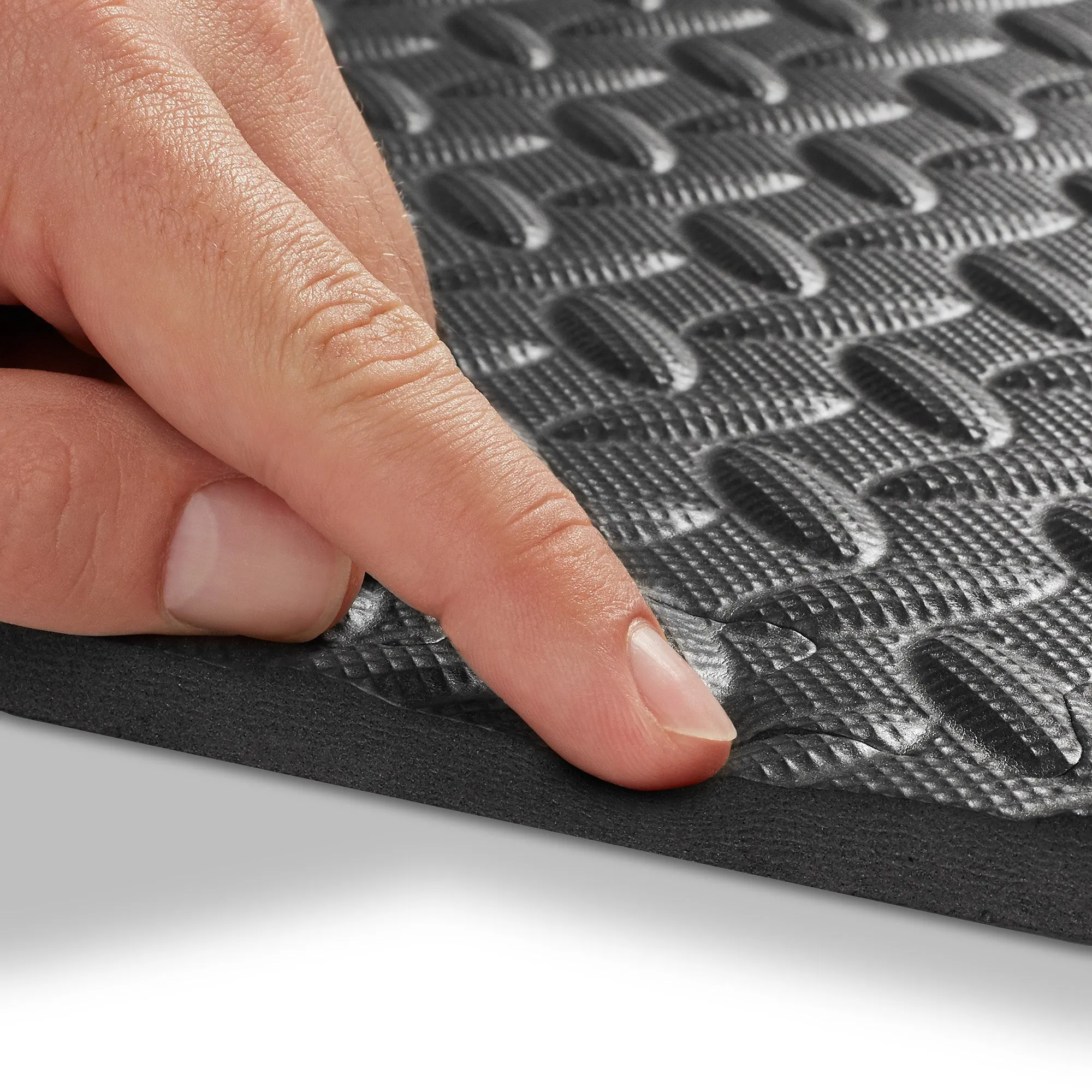 Interlocking Puzzle Exercise EVA Foam Mats, 1/2" Thick, 12-120 SQFT