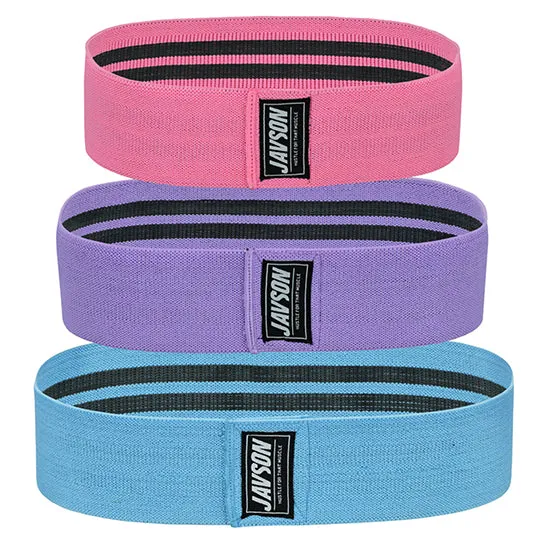 JAVSON FABRIC RESISTANCE BANDS FOR WORKOUT