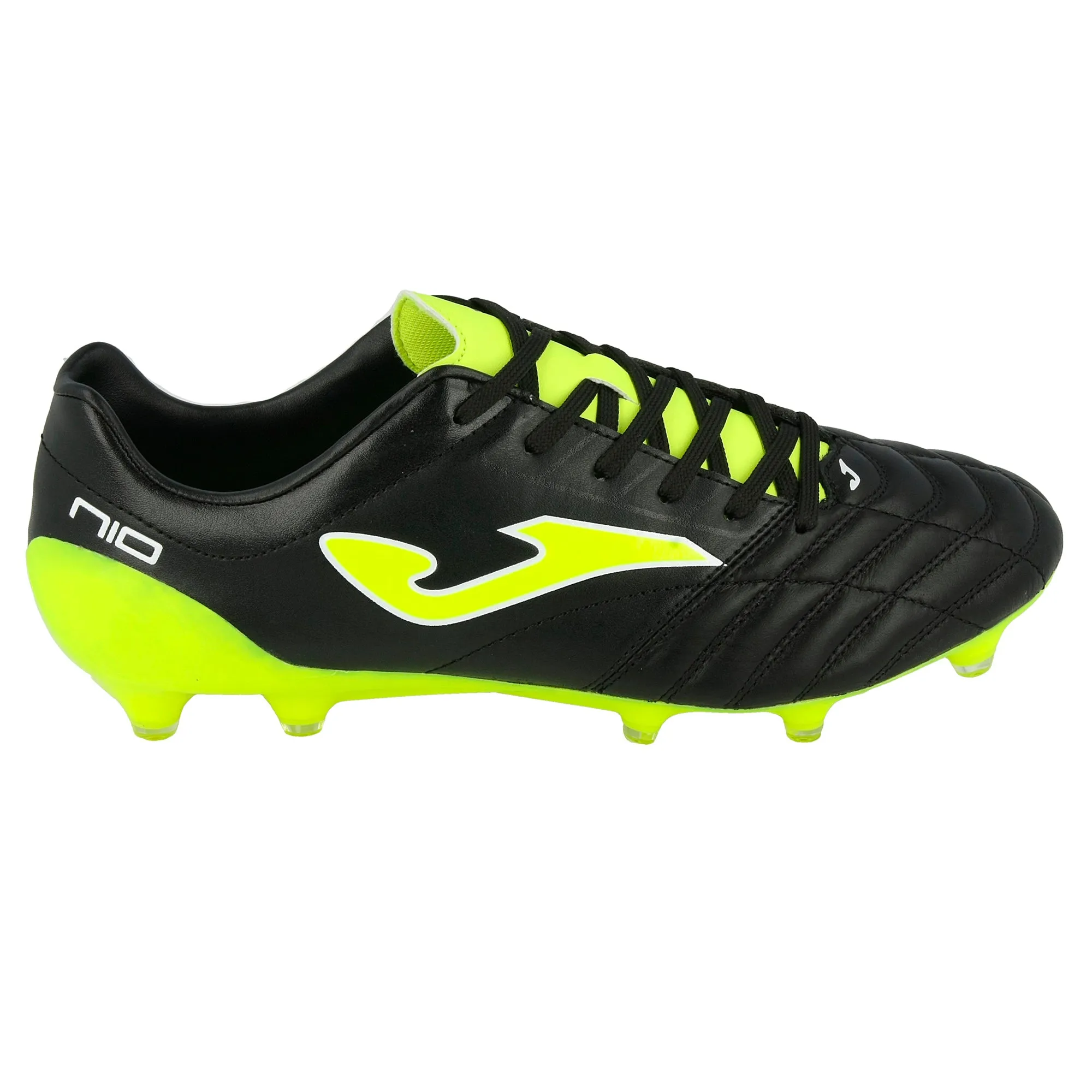 Joma Number 10 Pro 811 FG Black/Yellow