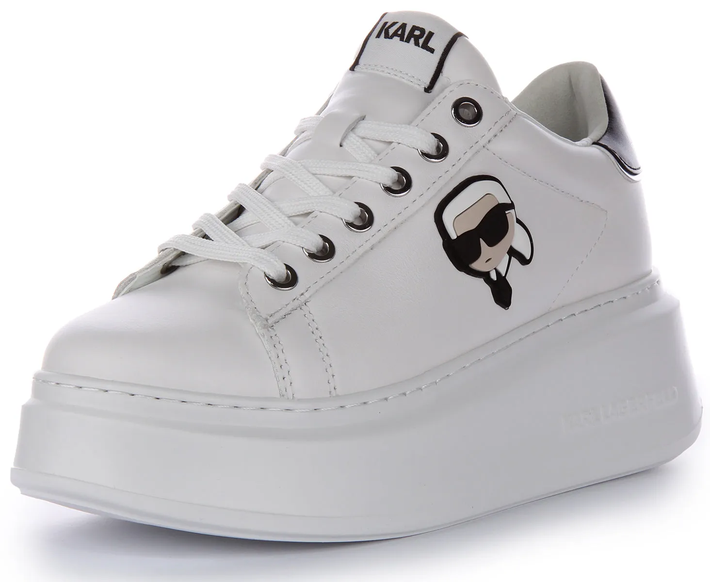 Karl Lagerfeld Anakapri NFT Lo In White Black For Women