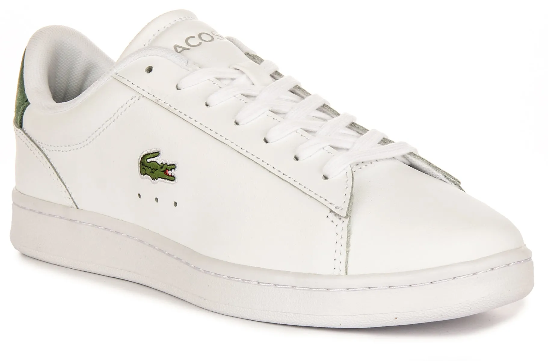 Lacoste Carnaby Set In White Green For Men