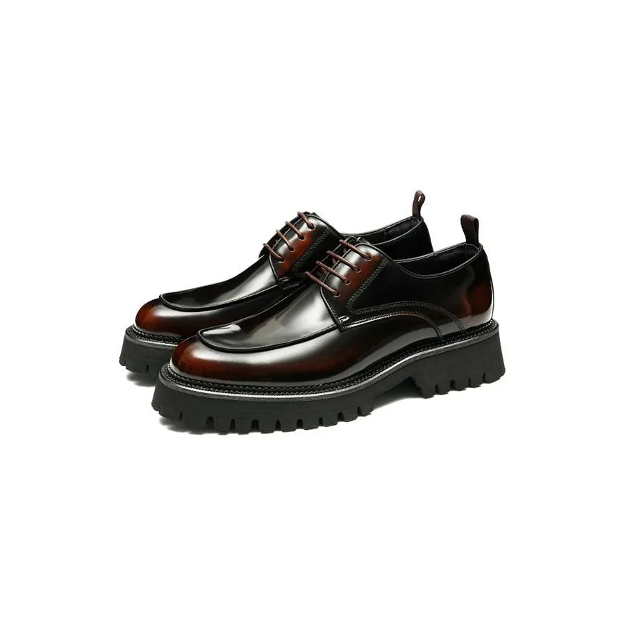 LeatherLux Classy Oxford Dress Shoes