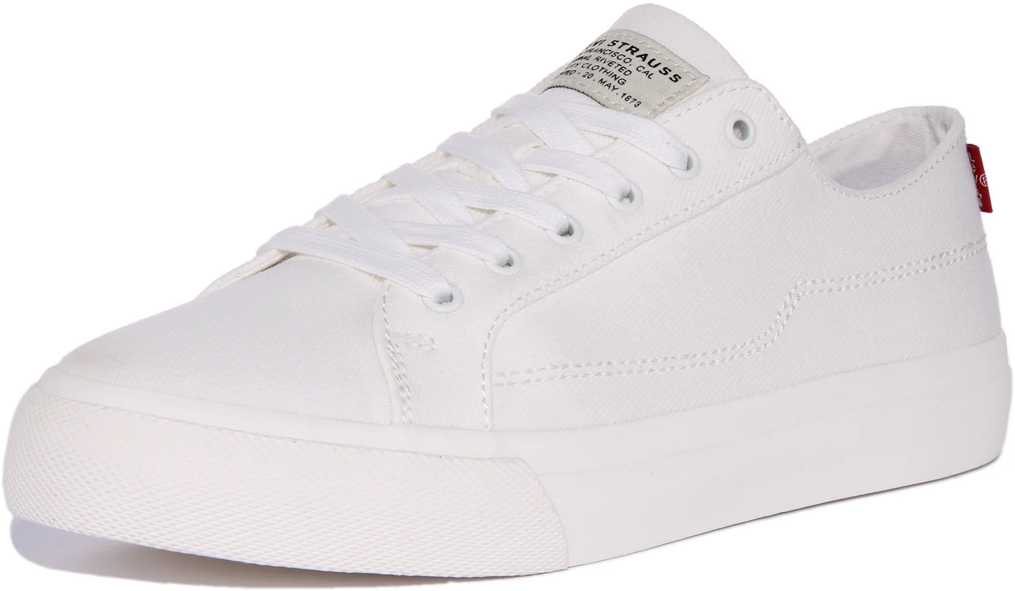 Levi Decon Lace In White For Men