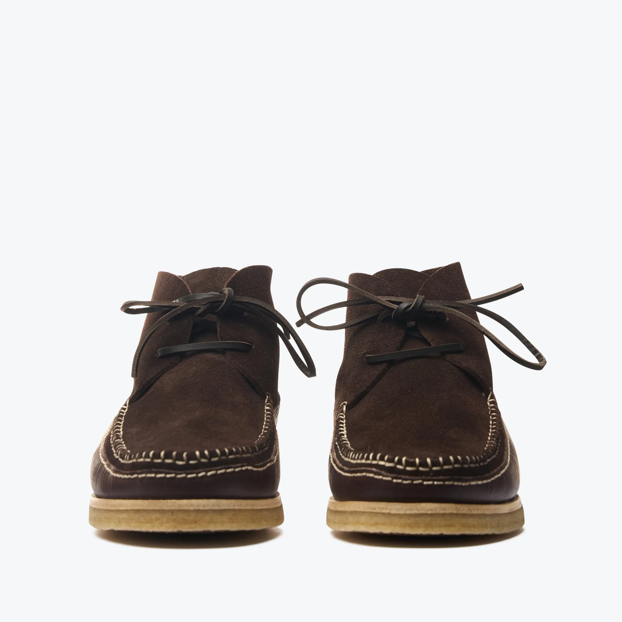 LUCAS CREPE BOOT - DARK BROWN