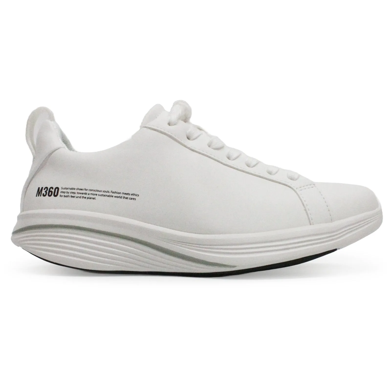 M360 E1 Synthetic Leather Women's Low Top Trainers