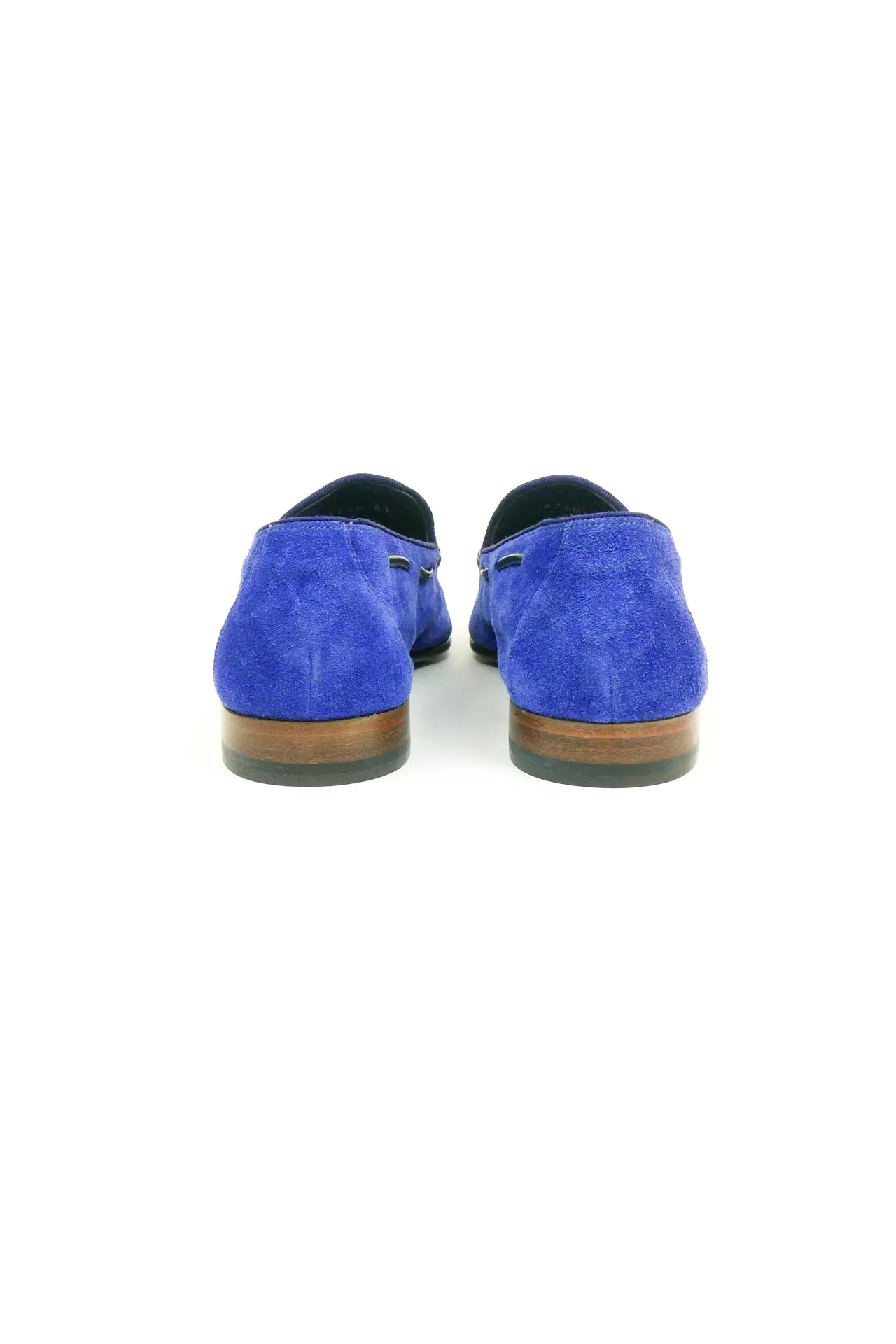 Martin Tassel in Soft Cobalt Suede