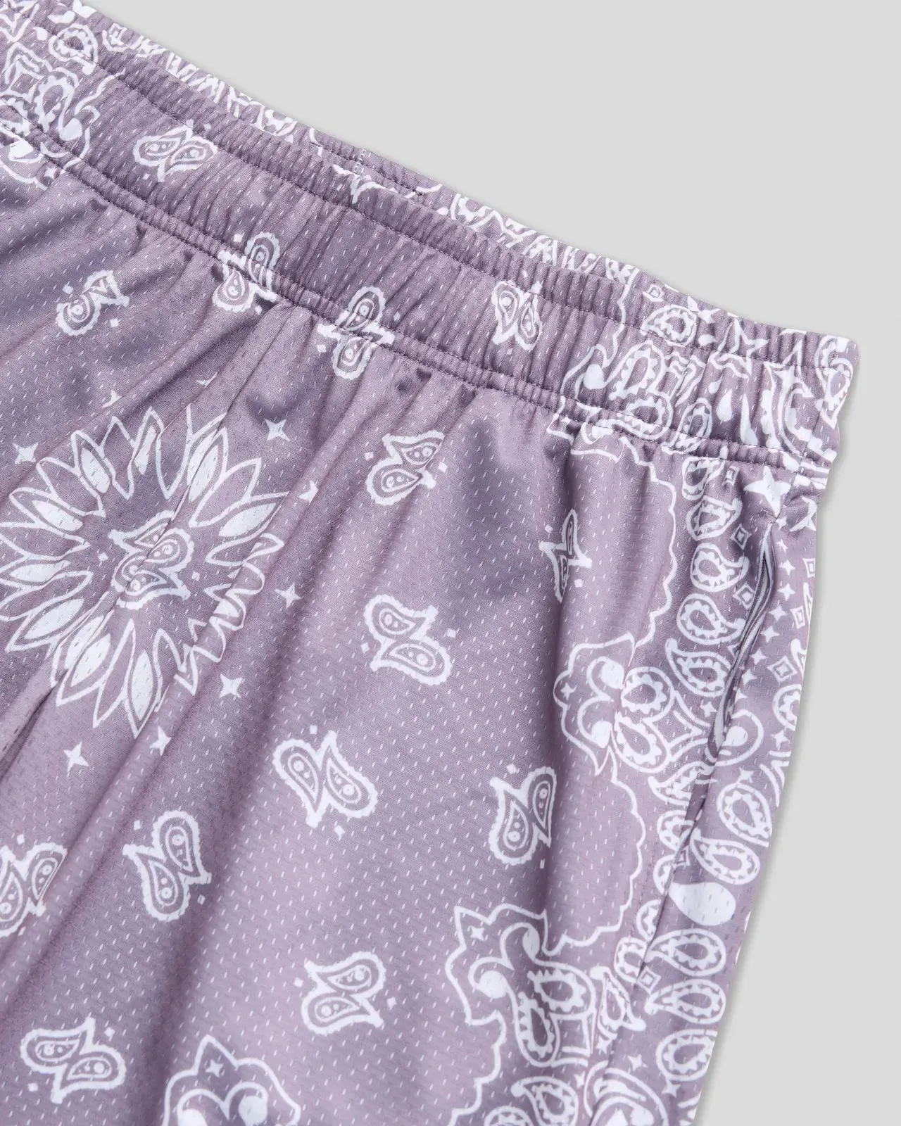 Mauve Bandana Active Short