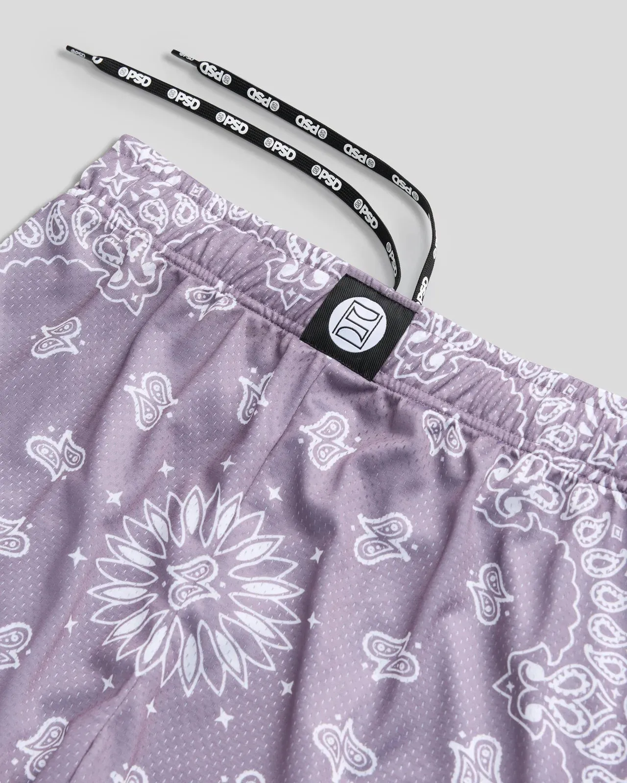 Mauve Bandana Active Short