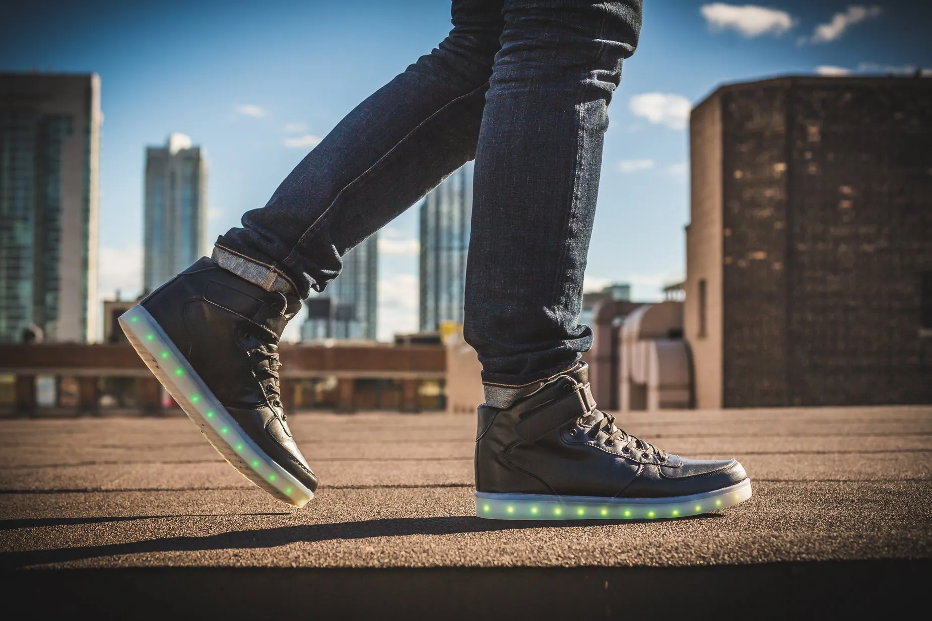 Men's Glowing High-Tops