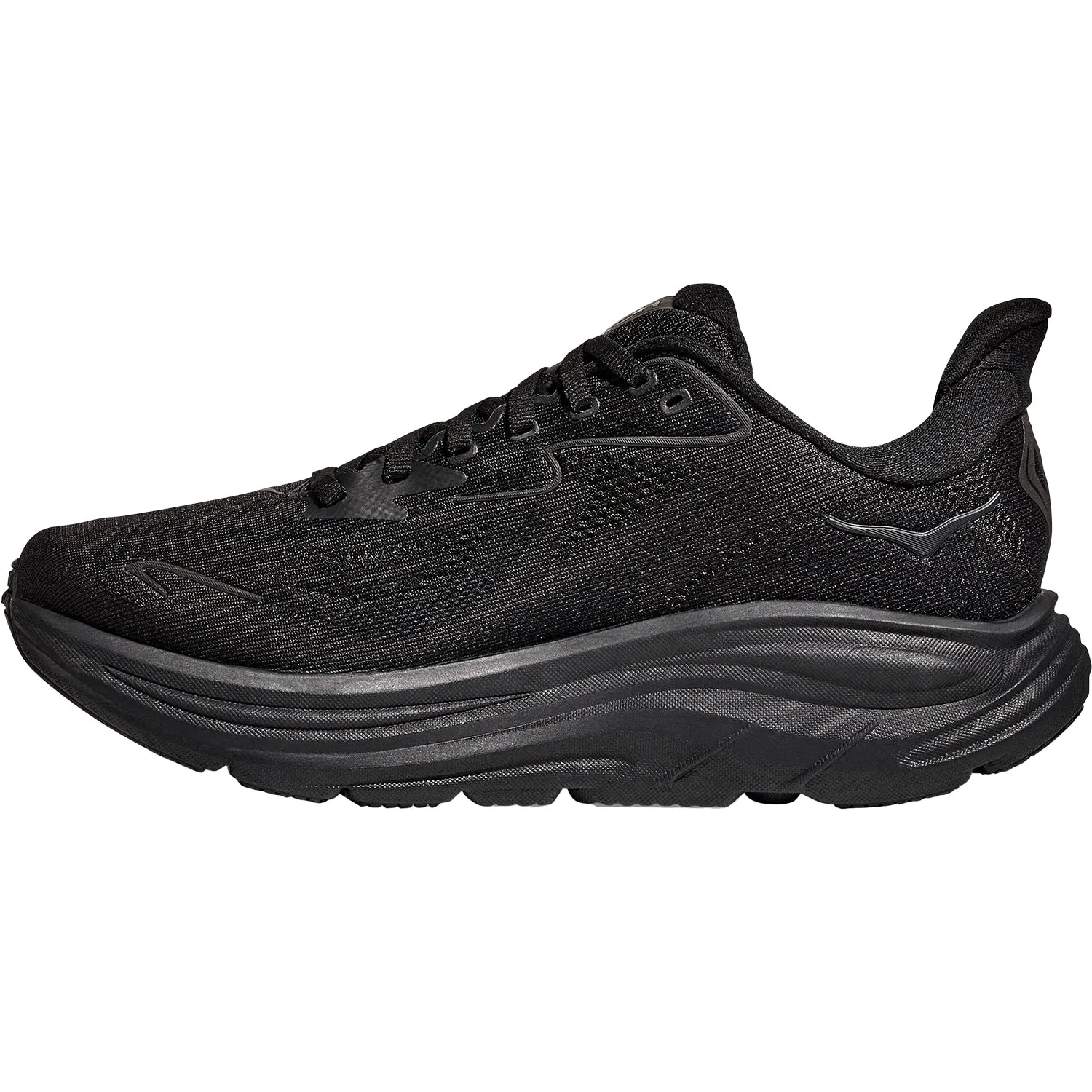 Men's Hoka Clifton 10 Black/Black Mesh