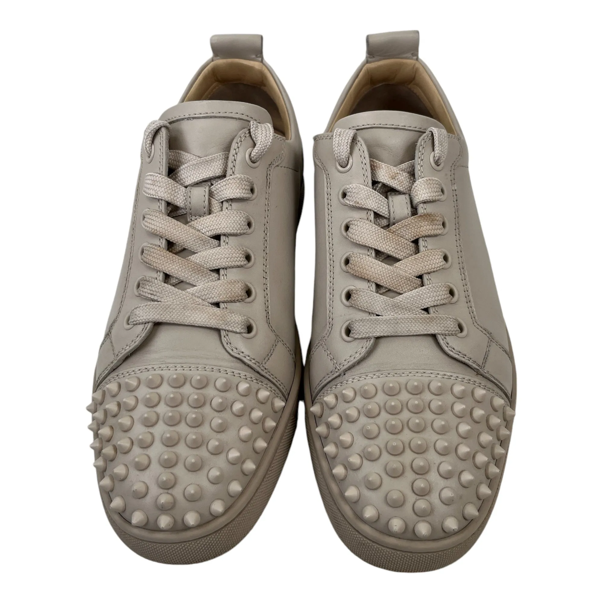 Men's Junior Spikes Low Trainers Beige Size EU 40.5 / UK 6.5