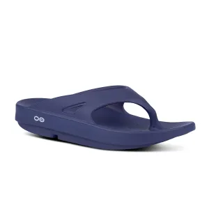 Men's Oofos OOriginal Thong Color: Navy