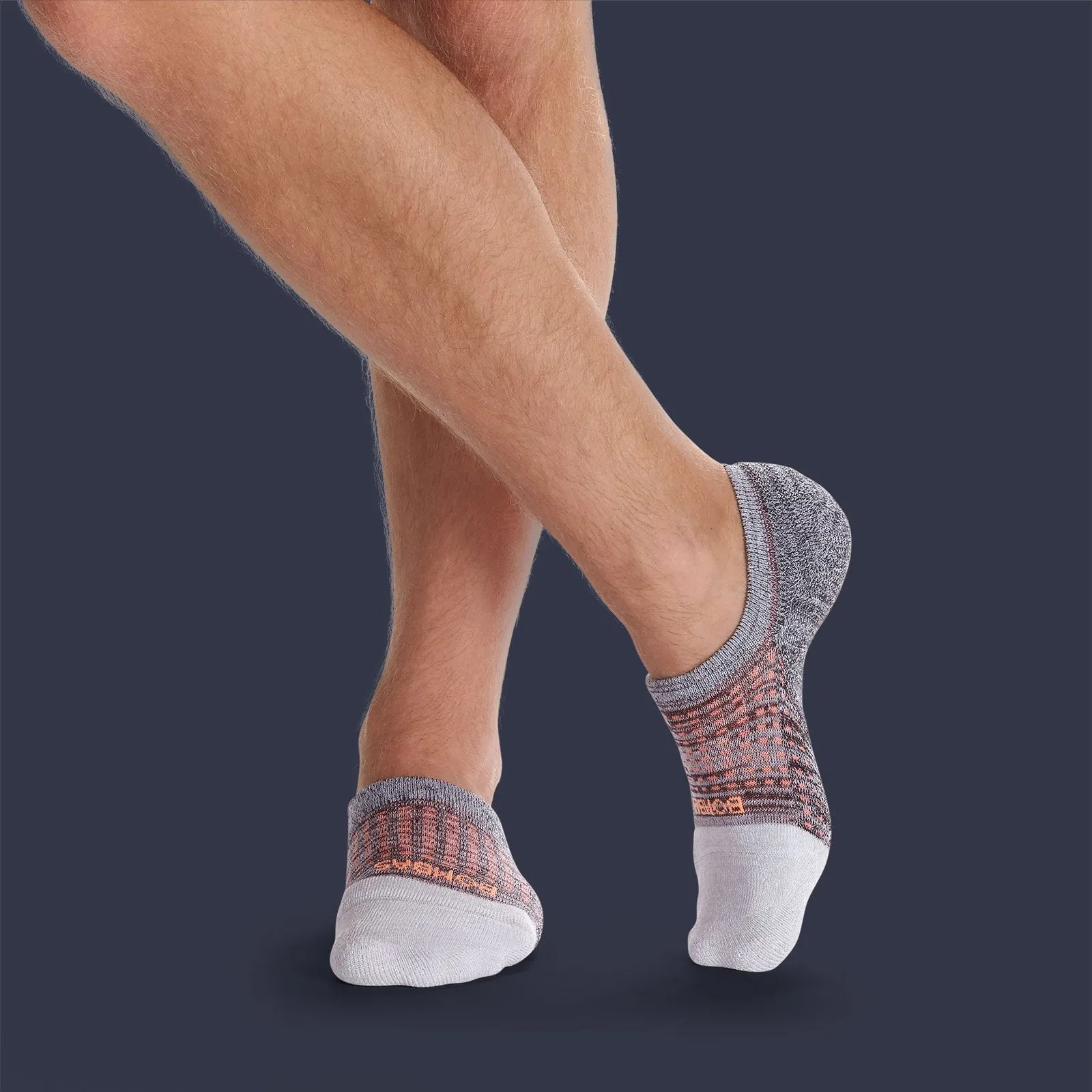 Men's Performance Cushioned No Show Sock 6-Pack